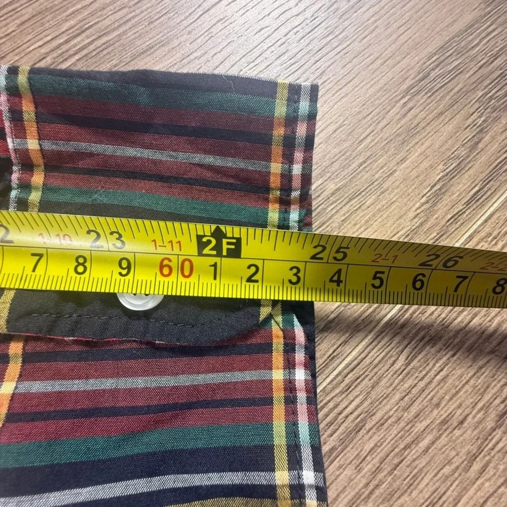 J. Crew Men's Slim Untucked Tartan Plaid Button Down Dress Shirt Size XL NEW